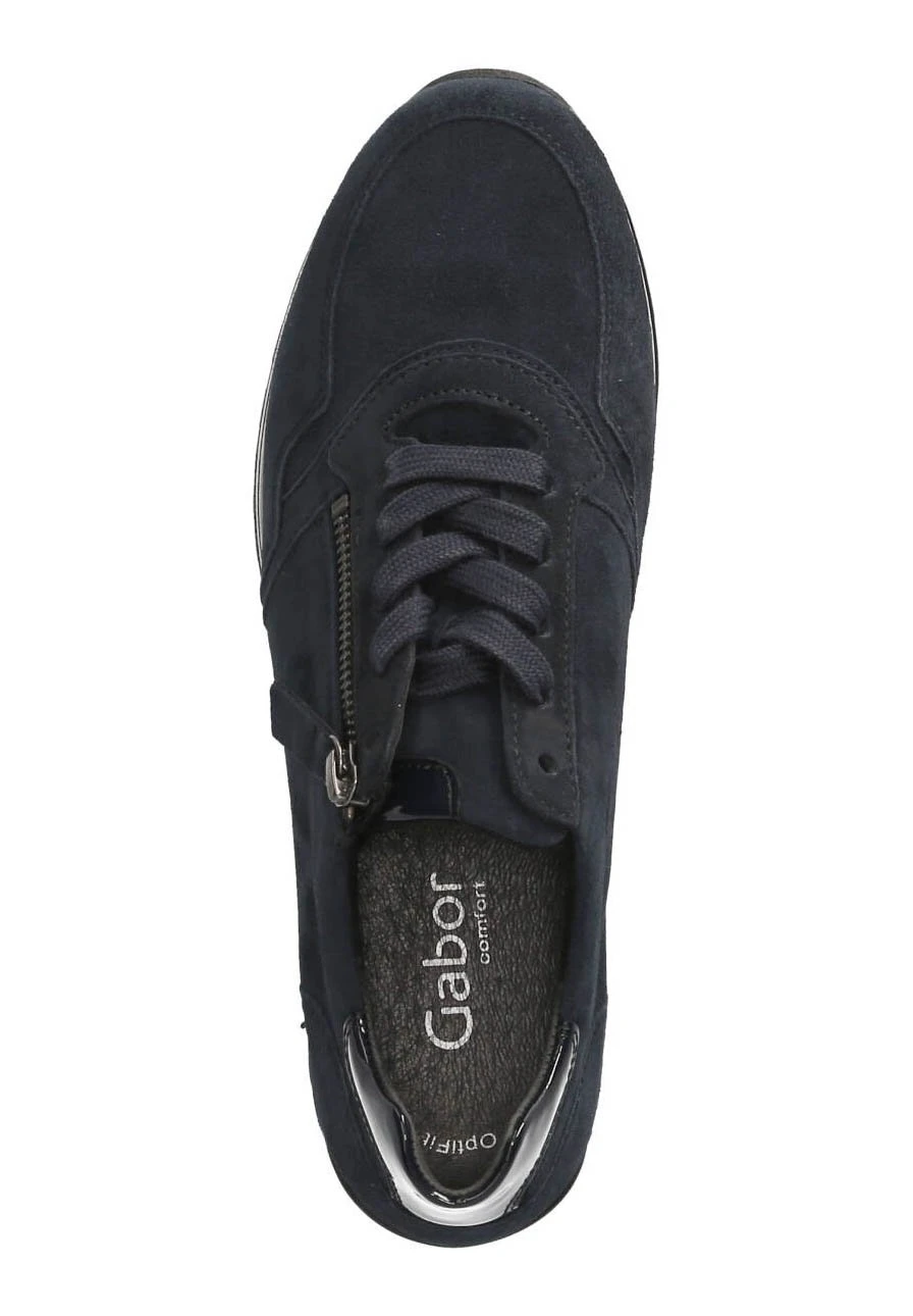 Gabor Comfort Sneakers Laag - Dark Blue 3 Gabor Comfort Sneakers Laag - Dark Blue - Afbeelding 3