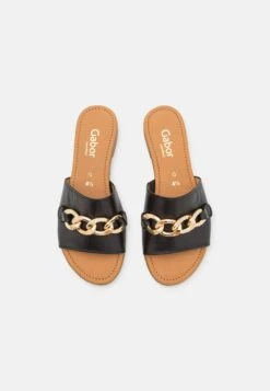 Gabor Comfort Muiltjes - Schwarz/Gold -Gabor comfort Store 195bbd4af6024dfc8f2090866aa46504
