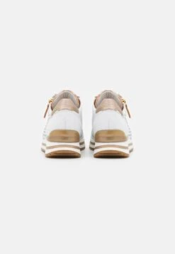 Gabor Comfort Sneakers Laag - Weiß/Champagne/Natur -Gabor comfort Store 39fc594e89b740e1898a5859ee700386
