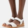 Gabor Comfort Sandalen Met Plateauzool - Bianco/Light Mint/Crem -Gabor comfort Store 3e073d070fd3480591c6ffd955b40445