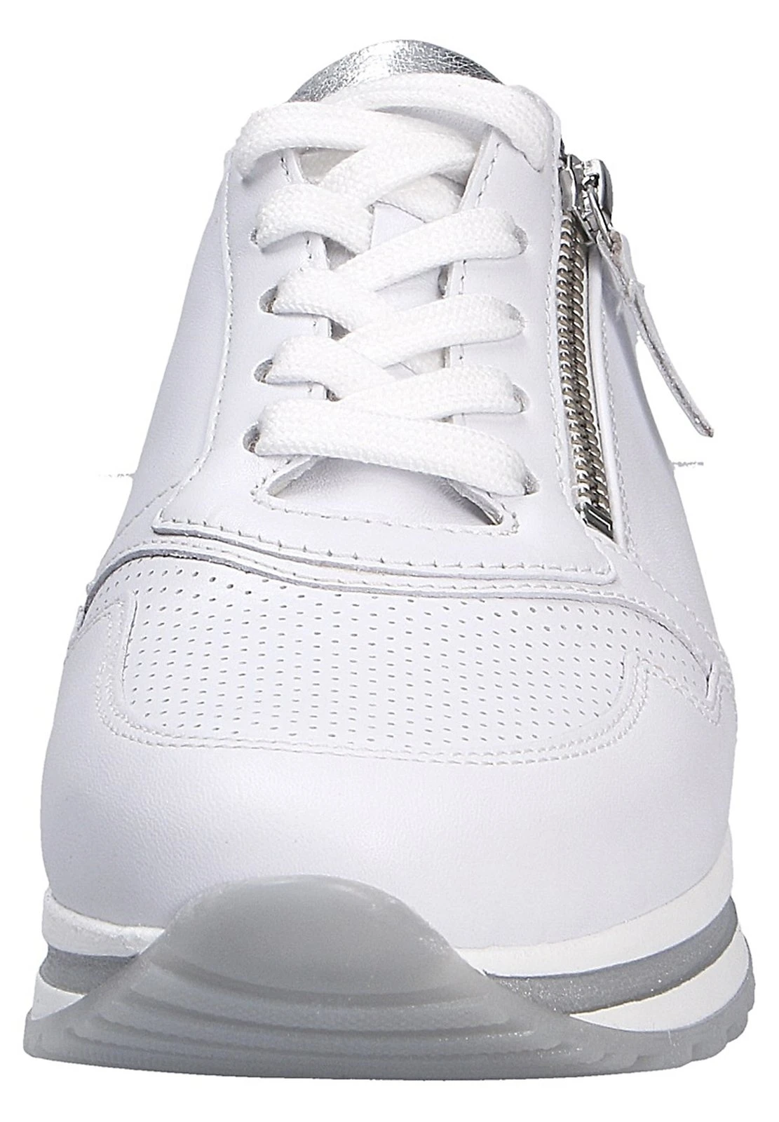 Gabor Comfort 26-528 - Sneakers Laag - Weiss/Silber Perf 6 Gabor Comfort 26-528 - Sneakers Laag - Weiss/Silber Perf - Afbeelding 6