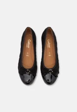 Gabor Comfort Ballerina'S - Schwarz/Gold -Gabor comfort Store 606b32a8835b4c09af3783bcb30d055d