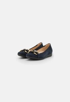 Gabor Comfort Ballerina'S - Dark Blue/Uni Gold 8 Gabor Comfort Ballerina'S - Dark Blue/Uni Gold -Gabor comfort Store 8e1185699b6e46189f42dce2bd5cc65b