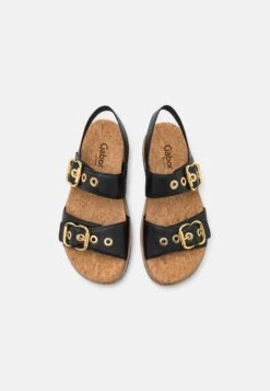 Gabor Comfort Sandalen Met Plateauzool - Schwarz/Gold 11 Gabor Comfort Sandalen Met Plateauzool - Schwarz/Gold -Gabor comfort Store 8fe009e523c74358a04b31ade4c70321