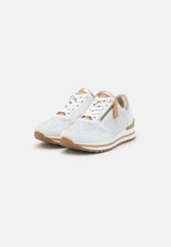 Gabor Comfort Sneakers Laag - Weiß/Champagne/Natur -Gabor comfort Store a29e3ad764a04ead8f322431905d80cd