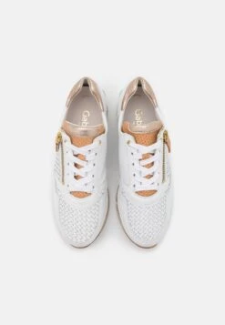 Gabor Comfort Sneakers Laag - Weiß/Champagne/Natur -Gabor comfort Store ae7ff8c3a5c44b8895ecdb899b384c11